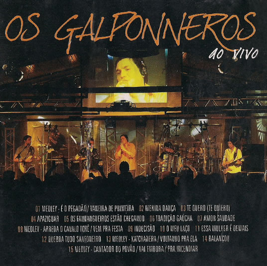 CD Os Galponeiros Ao Vivo