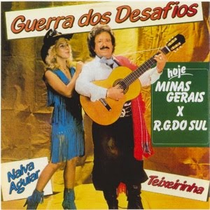 LP Guerra dos Desafios - Teixeirinha e Nalva Aguiar